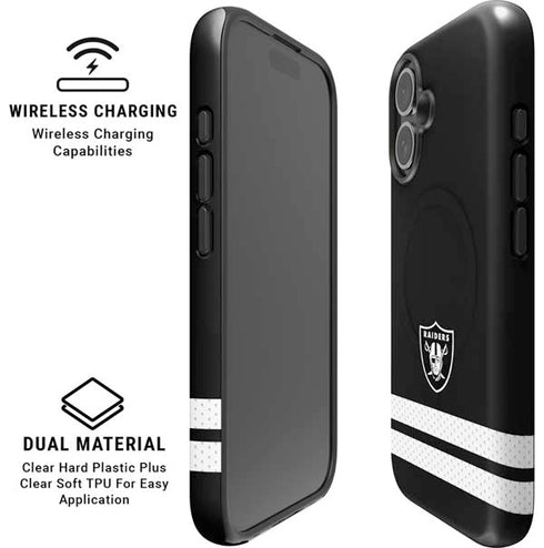 NFL Las Vegas Raiders Shutout iPhone 16 Plus Magsafe Impact Case